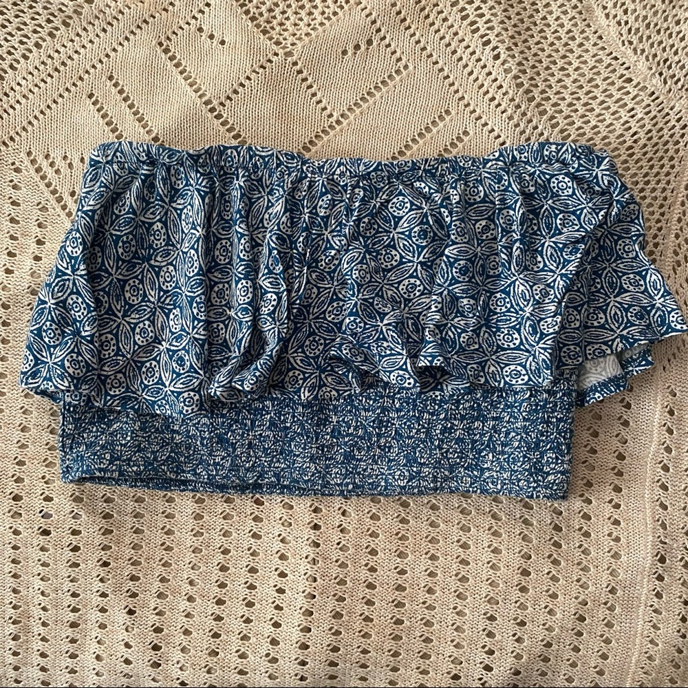 Volcom Strapless Crop Top - Picture 6 of 10